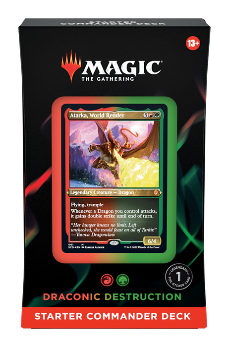 Magic: The Gathering - Starter Commander Deck (Draconic Destruction)