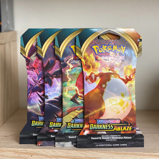 Pokmon TCG: Sword and Shield - Darkness Ablaze Sleeved Booster Pack Smoke and Mirrors Hobby Pokmon TCG: Sword and Shield - Darkness Ablaze Sleeved Booster Pack Smoke and Mirrors Hobby