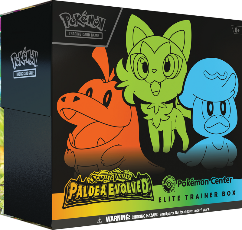 Pokémon TCG: Scarlet & Violet: Paldea Evolved - Elite Trainer Box (Pokemon Center Exclusive)
