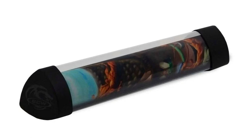 BCW: Playmat Tube with D6 Dice - Black