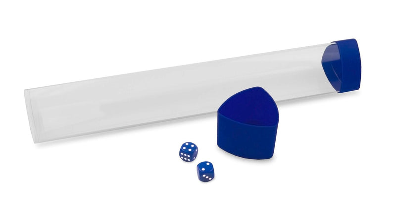 BCW: Playmat Tube with D6 Dice - Blue