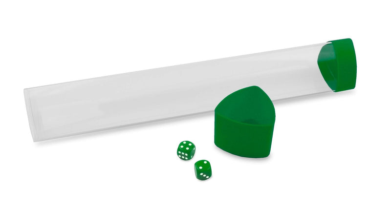 BCW: Playmat Tube with D6 Dice - Green