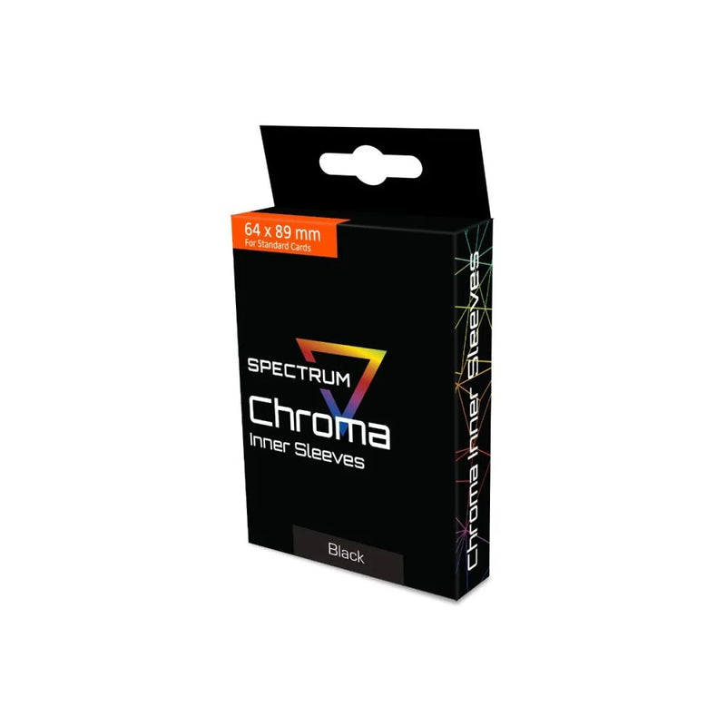 BCW: Spectrum Chrome Perfect Fit 100CT - Black