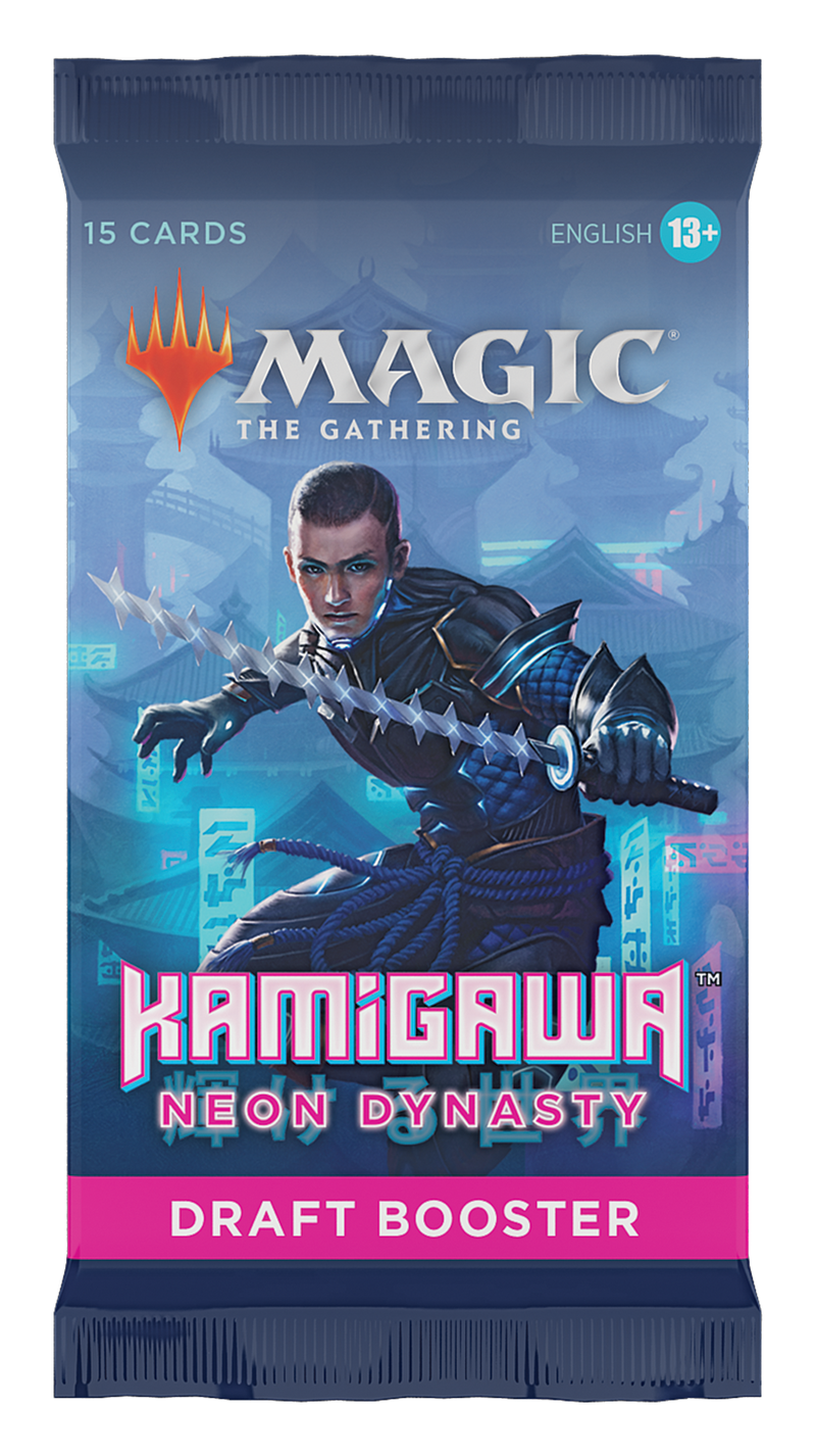 Magic The Gathering - Kamigawa: Neon Dynasty - Draft Booster Pack