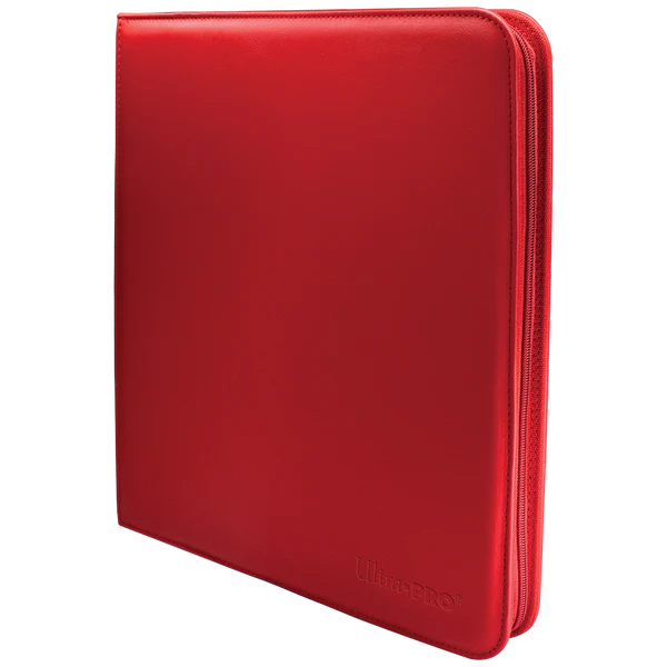 Ultra-PRO: Vivid 12 Pocket Zippered PRO Binder - Red