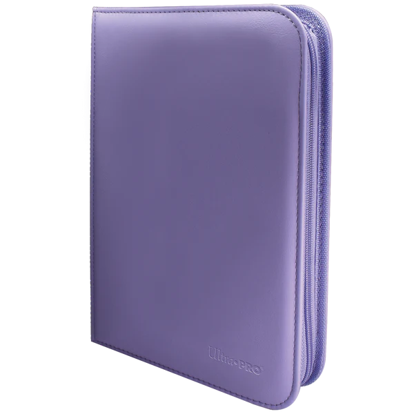 Ultra-PRO: Vivid 4 Pocket Zippered PRO Binder - Purple