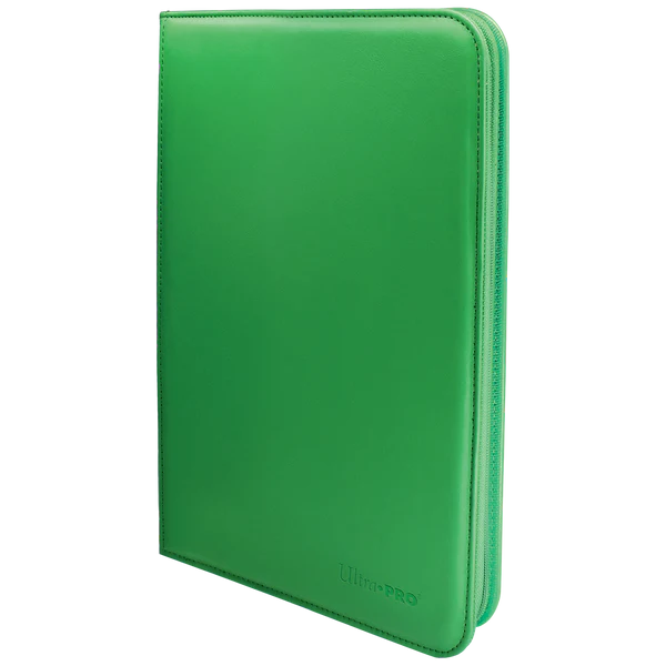 Ultra-PRO: Vivid 9 Pocket Zippered PRO Binder - Green
