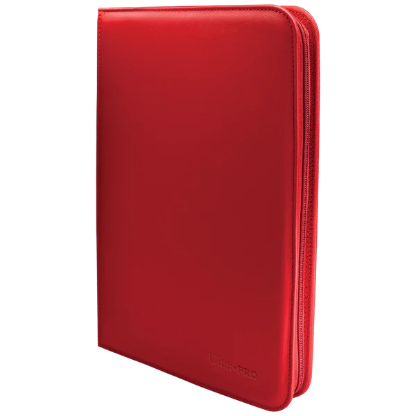 Ultra-PRO: Vivid 9 Pocket Zippered PRO Binder - Red