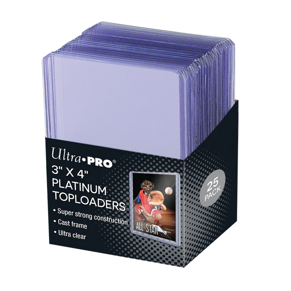Ultra-PRO: 3"x4" Platinum Toploader
