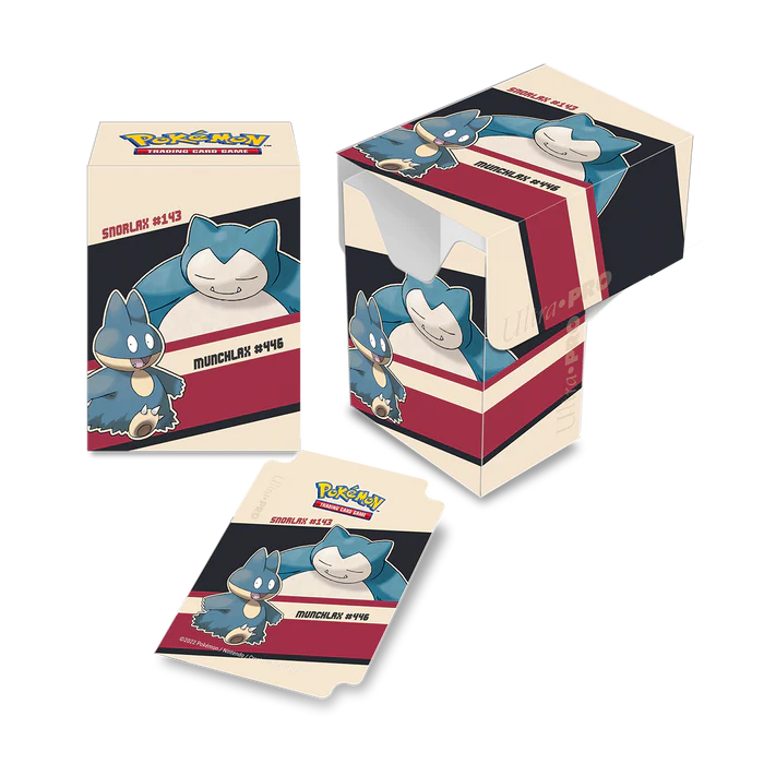 Ultra-PRO: Pokémon Deck Box - Snorlax & Munchlax