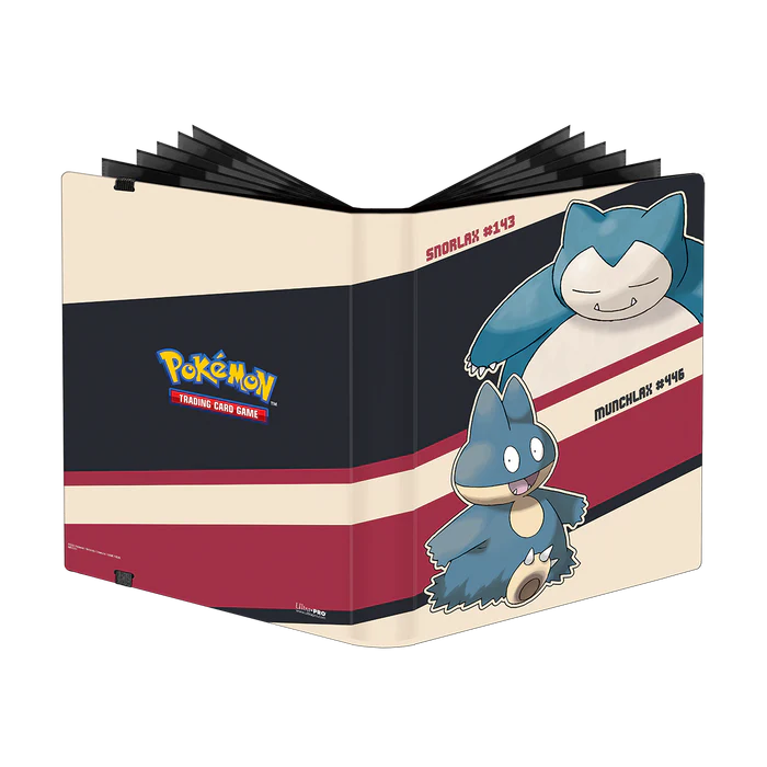 Ultra-PRO: Pokémon 9 Pocket PRO Binder - Snorlax & Munchlax