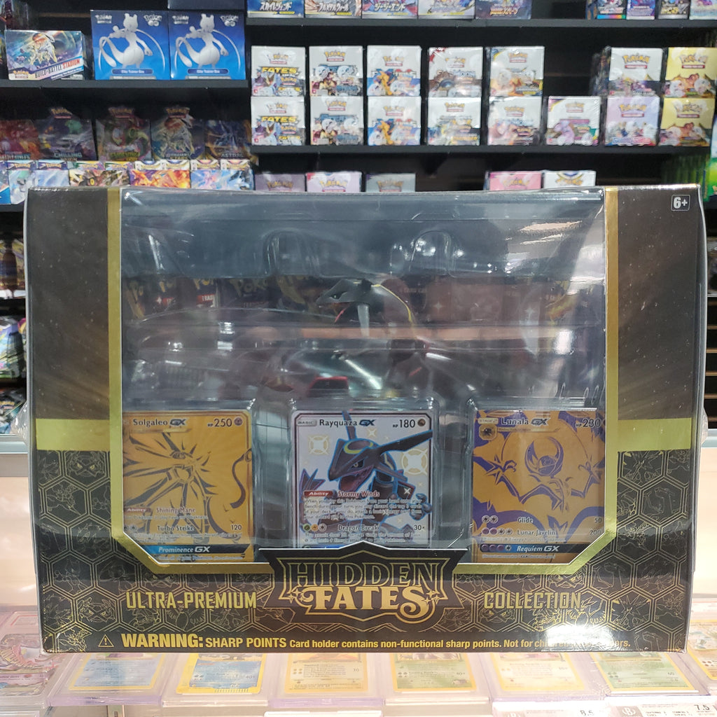 Pokemon Shiny Rayquaza Figure Hidden Fates Card Holder Collectors Item  Pokemon