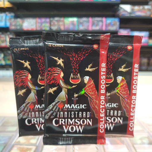Magic: The Gathering - Innistrad Crimson Vow Collector Booster Pack Smoke and Mirrors Hobby Magic: The Gathering - Innistrad Crimson Vow Collector Booster Pack Smoke and Mirrors Hobby