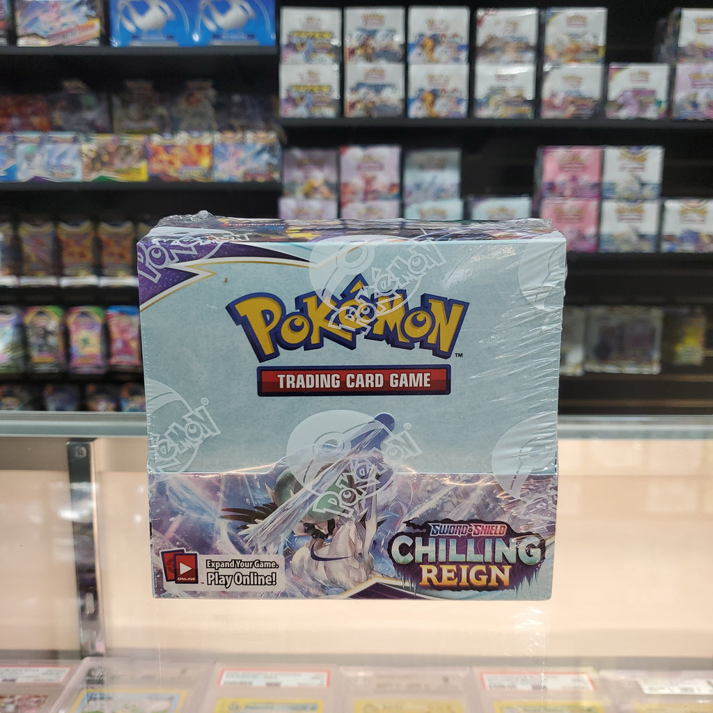 Pokmon TCG: Sword & Shield: Chilling Reign - Booster Box Smoke and Mirrors Hobby Pokmon TCG: Sword & Shield: Chilling Reign - Booster Box Smoke and Mirrors Hobby