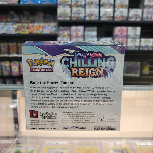 chilling reign booster box retail Pokémon TCG: Sword & Shield: Chilling Reign