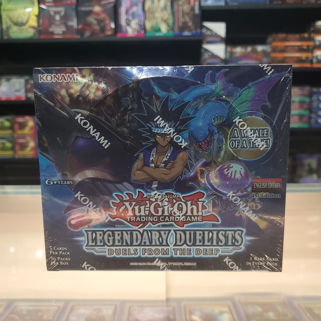 Yu-Gi-Oh! TCG: Legendary Duelists: Duels From the Deep - Booster Box ( Smoke and Mirrors Hobby Yu-Gi-Oh! TCG: Legendary Duelists: Duels From the Deep - Booster Box ( Smoke and Mirrors Hobby