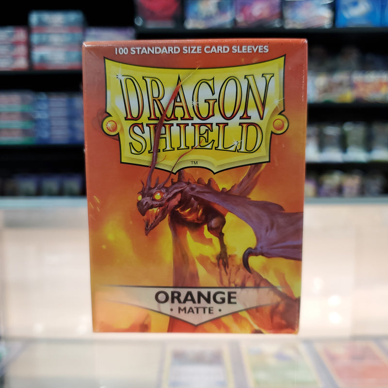 Dragon Shield Deck Protector - Matte Orange 100 CT
