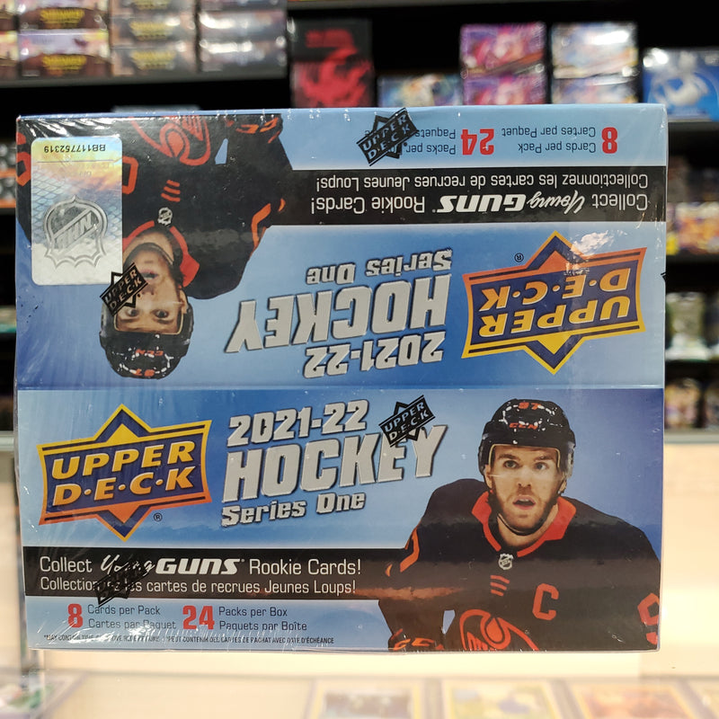 2021-22 Upper Deck Hockey Series One Young Guns Retail Box