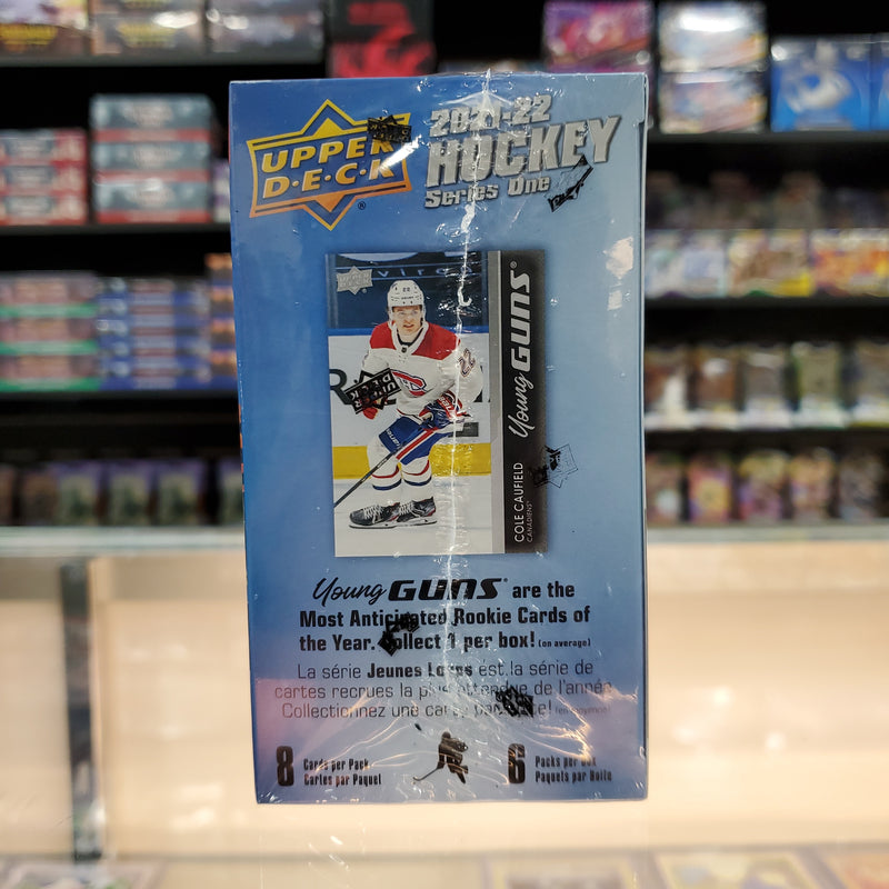 2021-22 Upper Deck Hockey Series One Young Guns Blaster Box