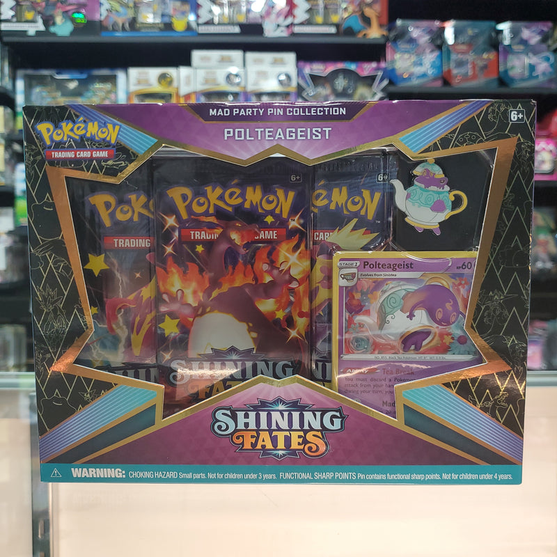 Pokémon TCG: Shining Fates - Mad Party Pin Collection (Polteageist)