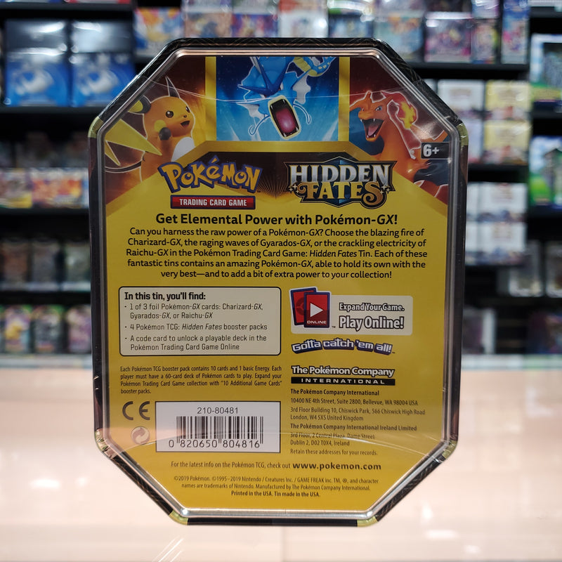 Pokémon TCG: Hidden Fates - Collector's Tin (Gyarados GX)