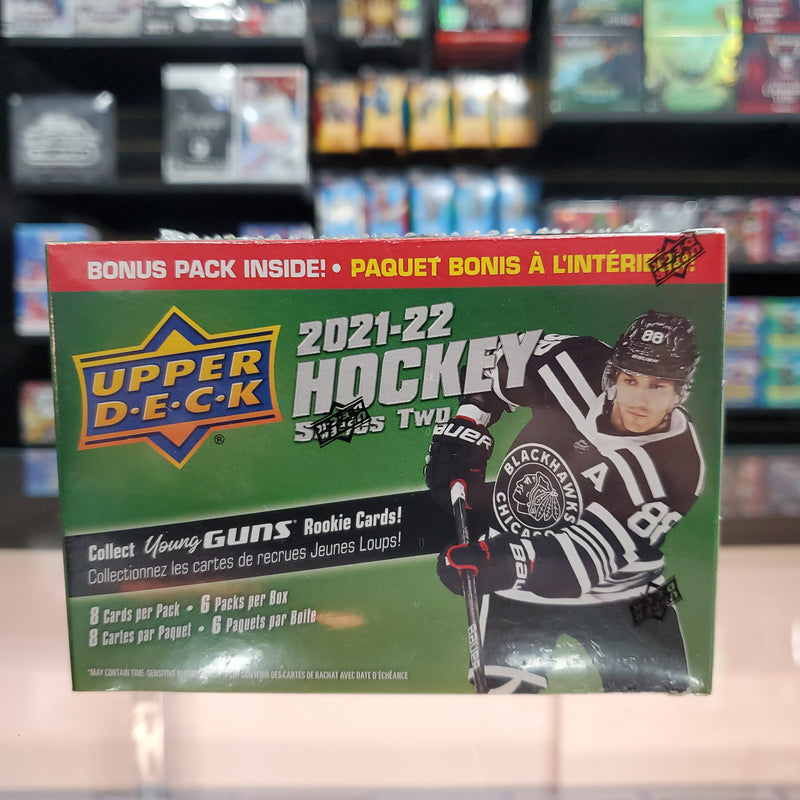2021-22 Upper Deck Hockey Series 2 Young Guns Blaster Box