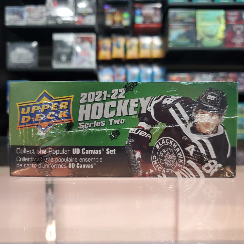 2021-22 Upper Deck Hockey Series 2 Young Guns Retail Box