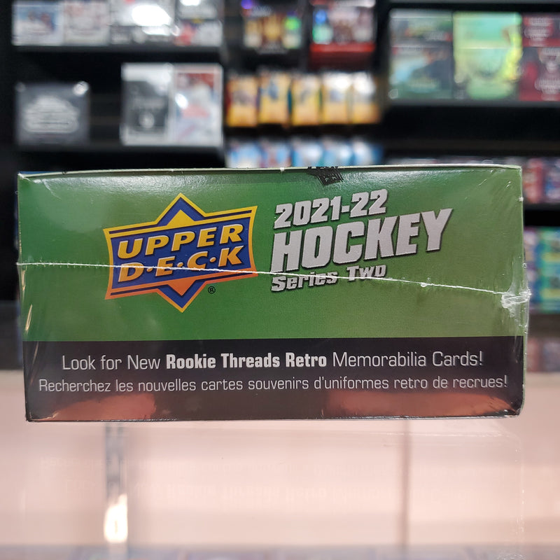 2021-22 Upper Deck Hockey Series 2 Young Guns Retail Box