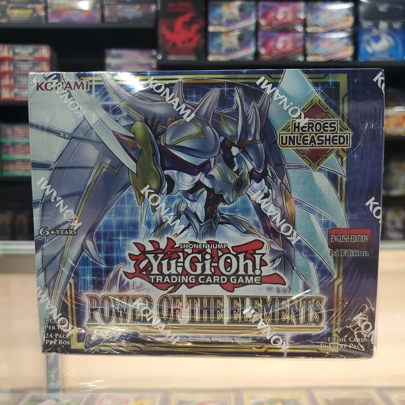 Yu-Gi-Oh! TCG: Power of the Elements - Booster Box (1st Edition)