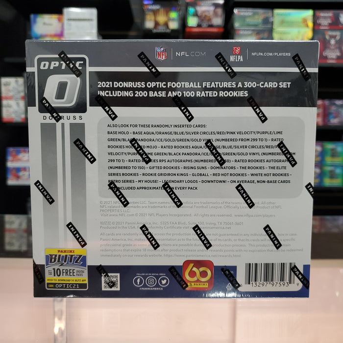 2021 Donruss Optic Football Hybrid H2 Hobby Box