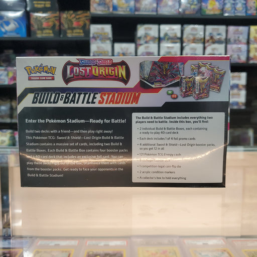 Pokmon TCG: Sword & Shield: Lost Origin - Build & Battle Stadium Smoke and Mirrors Hobby Pokmon TCG: Sword & Shield: Lost Origin - Build & Battle Stadium Smoke and Mirrors Hobby