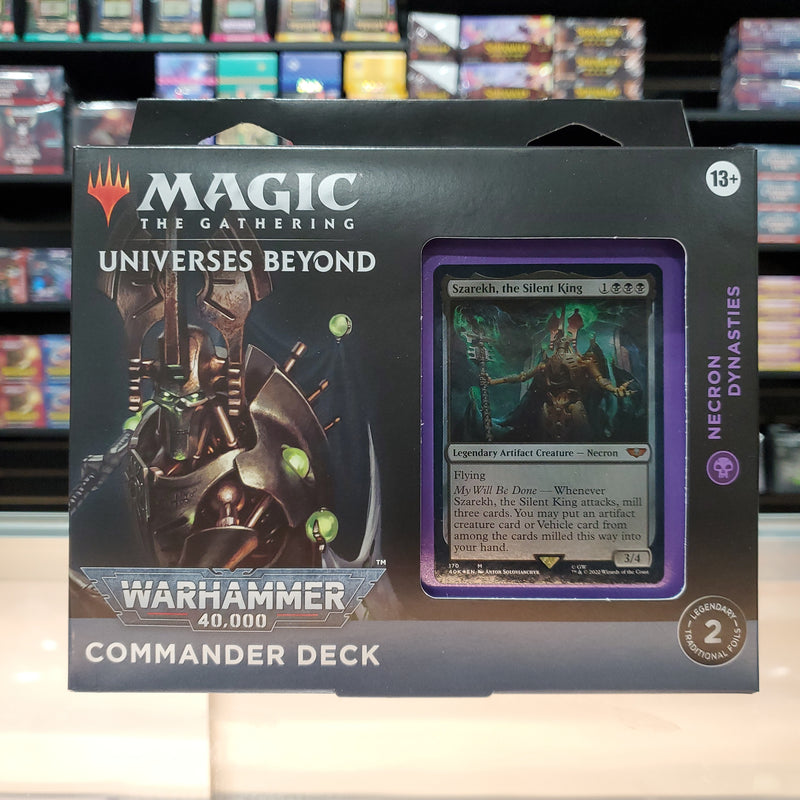 Magic: The Gathering - Universes Beyond: Warhammer 40,000 - Commander Deck (Necron Dynasties)