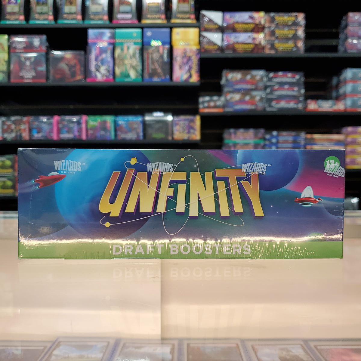unfinity draft booster box topper Aetherdrift Collector Booster Box [MTG]