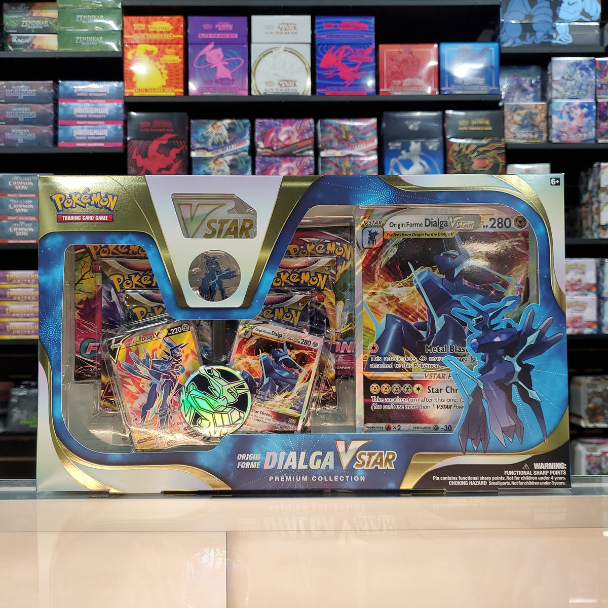 pokémon trading card game origin forme dialga vstar premium collection TCG: Card Number / Rarity Magic: Universes Beyond: Final Size:6 Years Plus cat-tcg