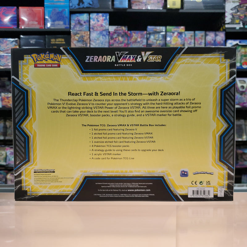 Pokémon TCG: Battle Box (Zeraora VMAX & VSTAR)