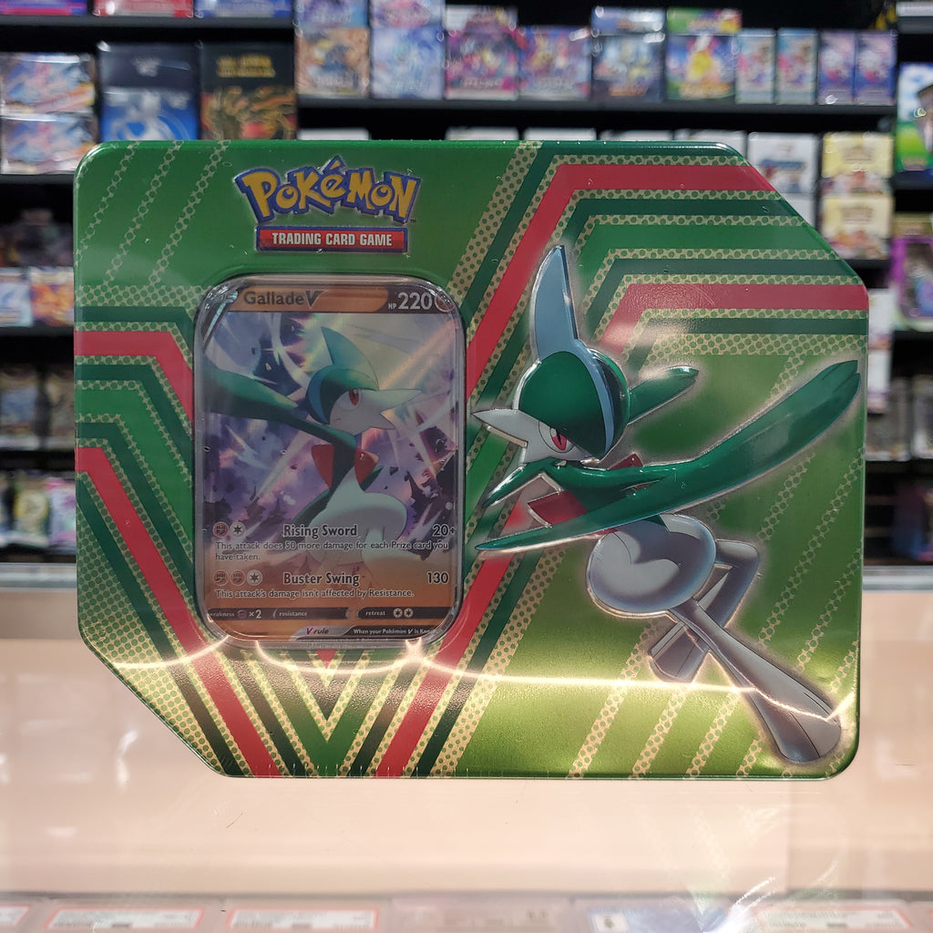 Pokmon TCG: Hidden Potential Tin (Gallade V) Smoke and Mirrors Hobby Pokmon TCG: Hidden Potential Tin (Gallade V) Smoke and Mirrors Hobby