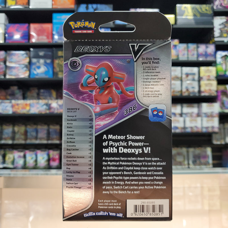  Pokémon V Battle Deck Deoxys (60 Cards, Ready to Play