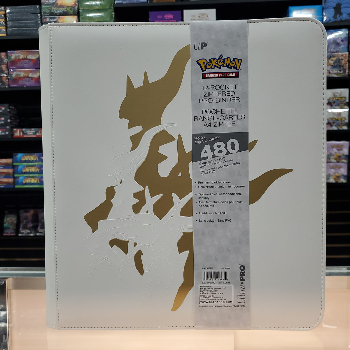 ウルトラプロ ポケモン アルセウス バインダー 12ポケット ウルトラプロ】ピカチュウ 12ポケット Zippered PRO バインダーを購入