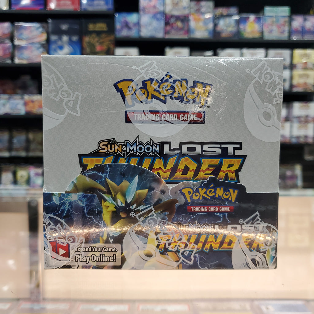 pokemon tcg sun & moon lost thunder booster box Japanese Pokémon - sm8 main image 1