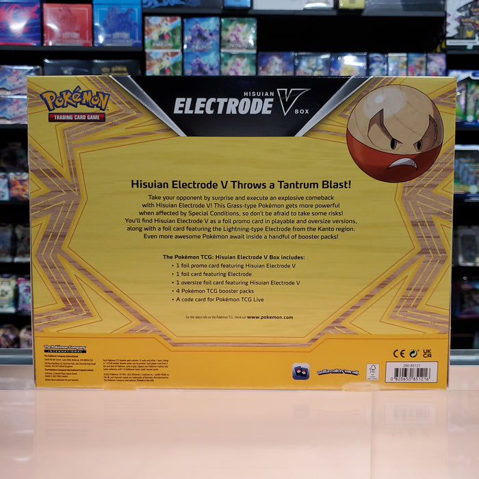 Pokémon TCG: Hisuian Electrode V Box — Smoke and Mirrors Hobby