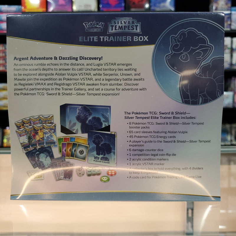 Pokémon TCG: Sword & Shield: Silver Tempest - Elite Trainer Box