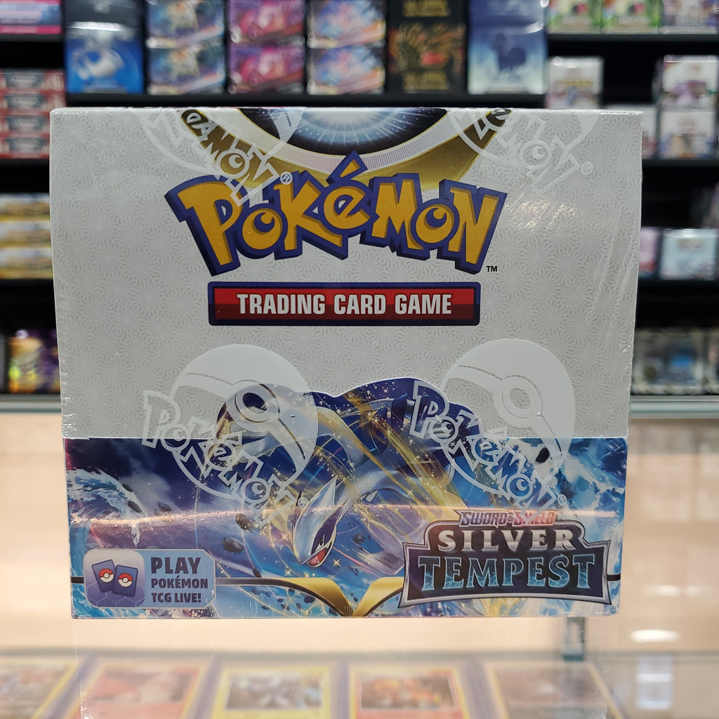 Pokmon TCG: Sword & Shield: Silver Tempest - Booster Box Smoke and Mirrors Hobby Pokmon TCG: Sword & Shield: Silver Tempest - Booster Box Smoke and Mirrors Hobby
