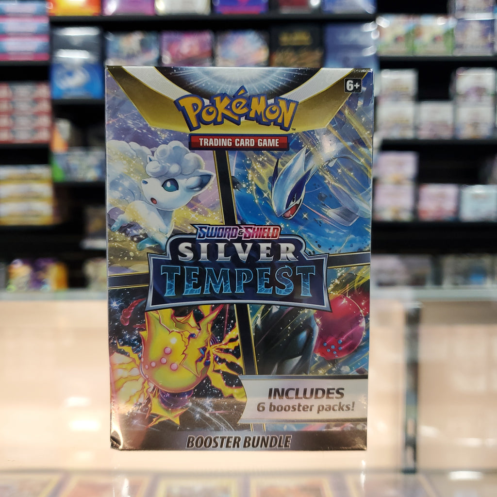 Pokemon TCG: Silver Tempest Booster Bundle - 6 Pack Sword & Shield Expansion Bundle Pokemon TCG: Silver Tempest Booster Bundle - 6 Pack Sword & Shield Expansion Bundle
