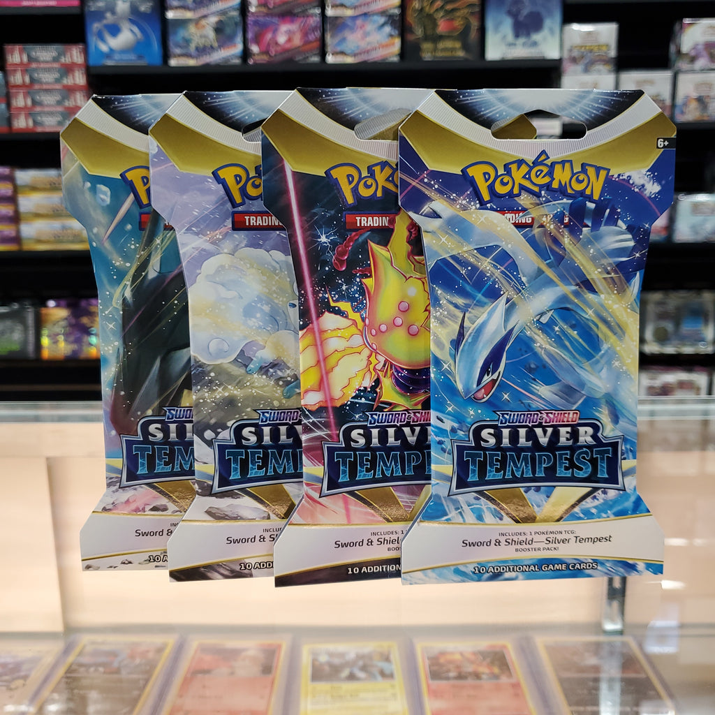 Pokmon TCG: Sword & Shield: Silver Tempest - Sleeved Booster Pack Smoke and Mirrors Hobby Pokmon TCG: Sword & Shield: Silver Tempest - Sleeved Booster Pack Smoke and Mirrors Hobby