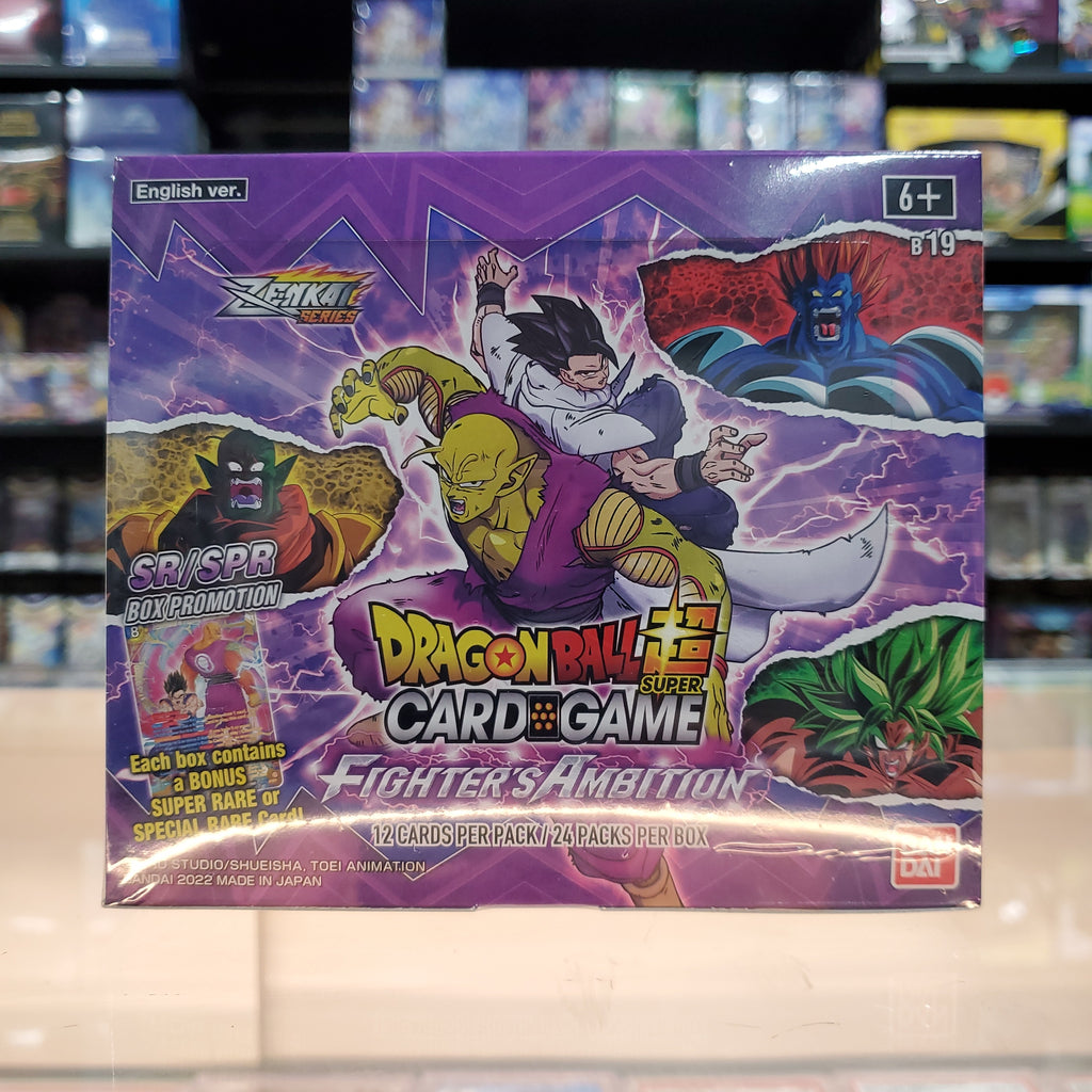 dragon ball super fighter's ambition booster box Dragon Ball Super TCG: Fighter's Ambition [DBS-B19]