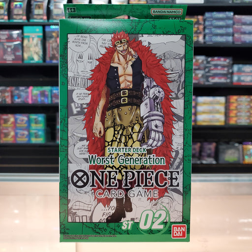 one piece tcg: worst generation starter deck Card Game ST-02 Brand New Sealed English and embark on an exciting journey with iconic characters One Piece Super Pre-Release Starter