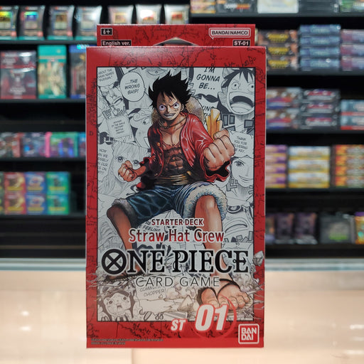 bandai namco one piece tcg: straw hat crew starter deck Amazon.com: BANDAI One Piece TCG:Straw Hat Crew Starter Deck ST-01Japanese : Toys & Games