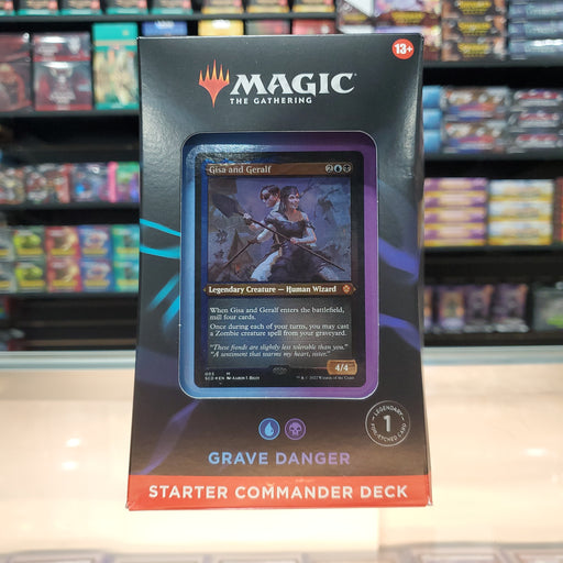 mtg grave danger commander deck Magic The Gathering Starter Commander Deck