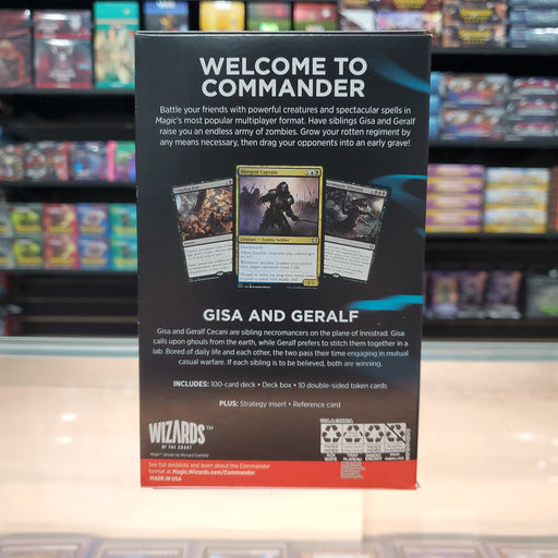 mtg grave danger commander deck Magic The Gathering Starter Commander Deck