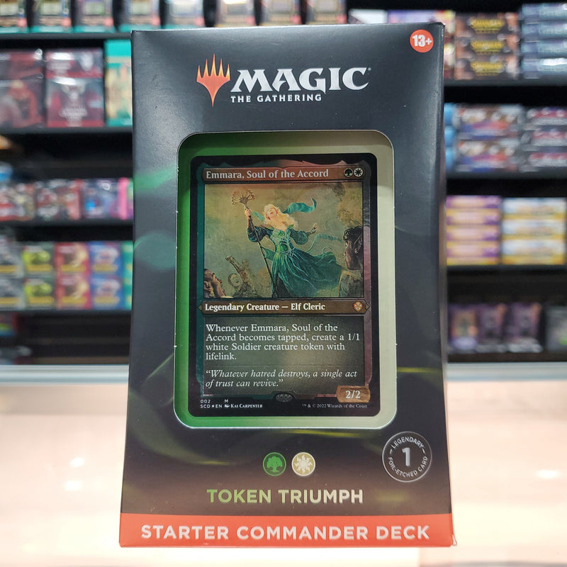Magic: The Gathering - Starter Commander Deck (Token Triumph)